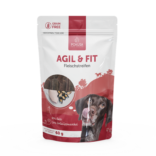 Natürlicher Snack - Agil&Fit - Ente mit Grünlippmuschel